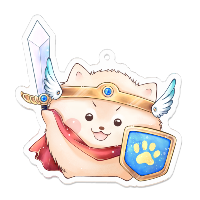 アクリルキーホルダー - 70 x 70 (mm)