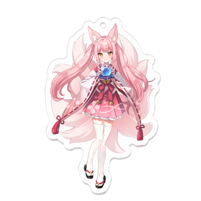 アクリルキーホルダー - 70 x 70 (mm)