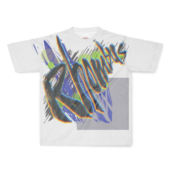 フルグラフィックTシャツ - L - 正面印刷のみ