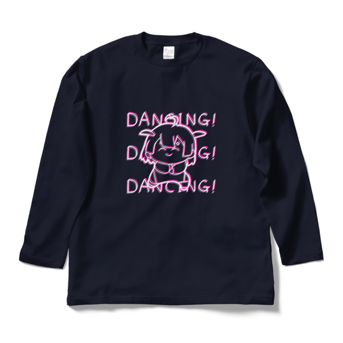 ロングスリーブTシャツ - L - ネイビー