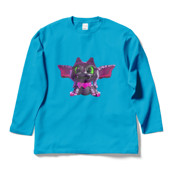 ロングスリーブTシャツ - L - ターコイズ