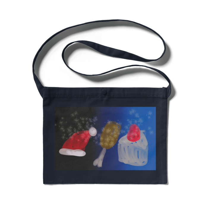 サコッシュ - 300 x 230 (mm) - ネイビー