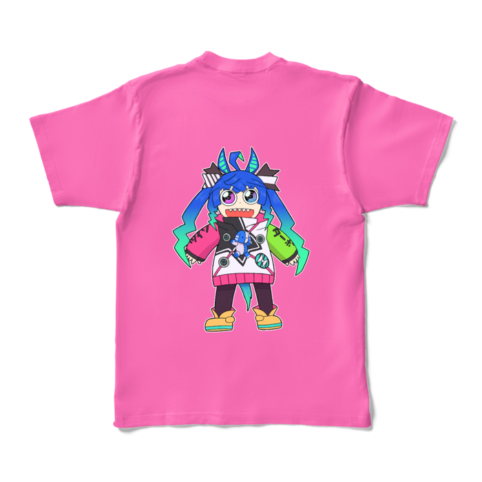 カラーTシャツ - XL - ピンク (濃色)