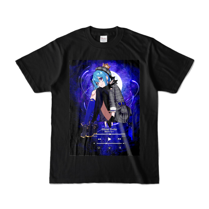 カラーTシャツ - S - ブラック (濃色)