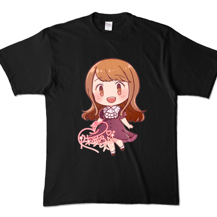 カラーTシャツ - XL - ブラック (濃色)