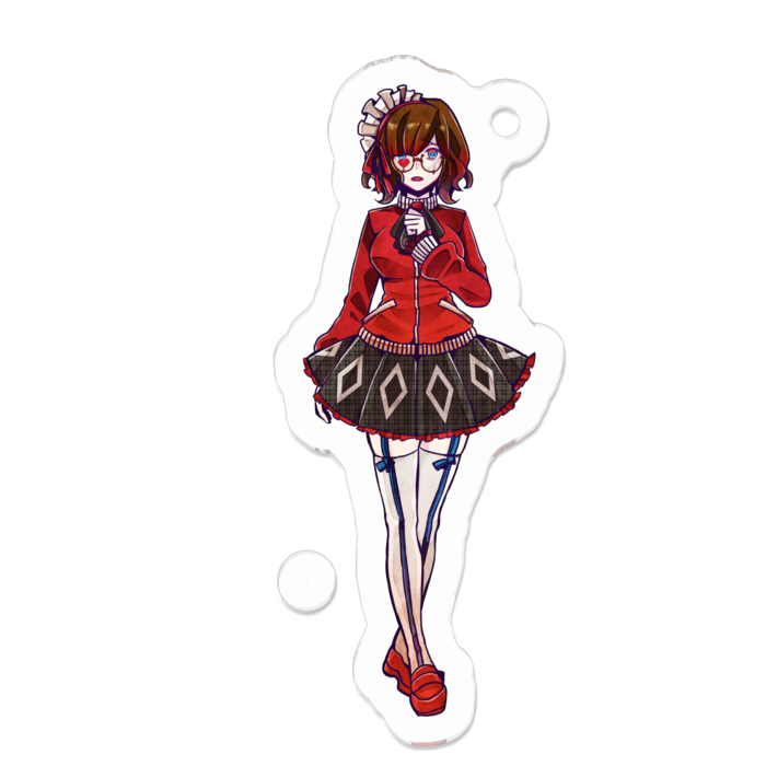 狼ゲーム 森ミサキ アクリルキーホルダー - 狼ゲームふぁん - BOOTH