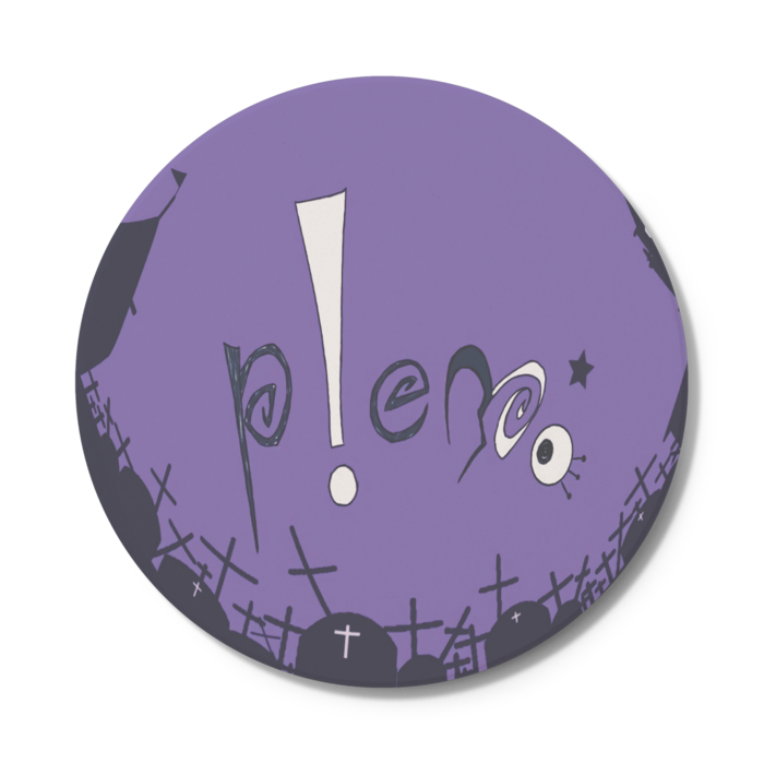 ネームコースター - 円形