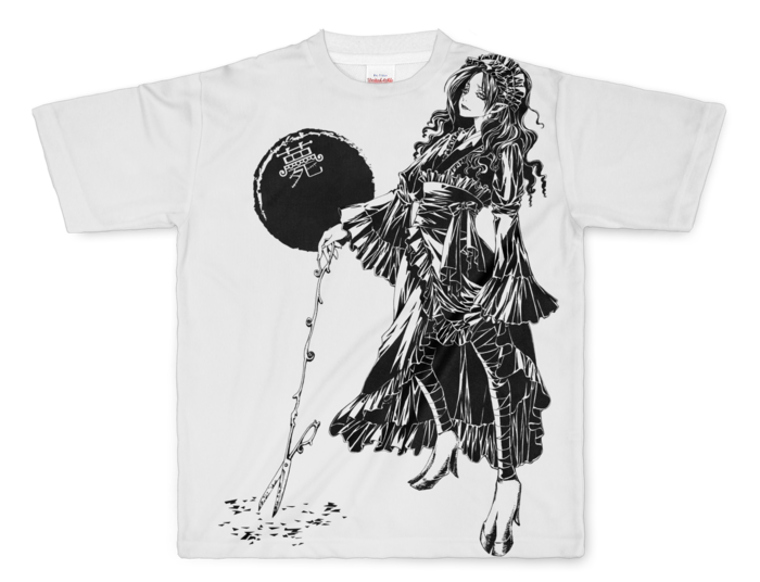 フルグラフィックTシャツ - L - 正面印刷のみ