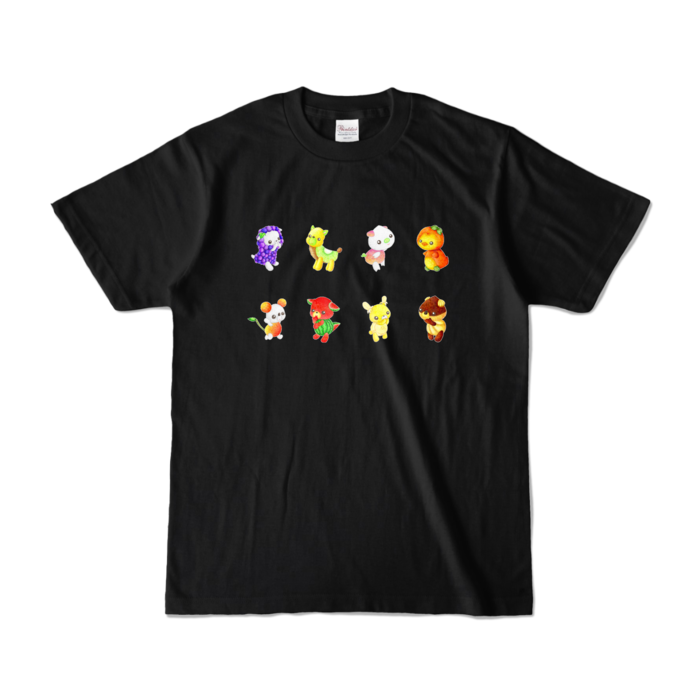 カラーTシャツ - S - ブラック (濃色)