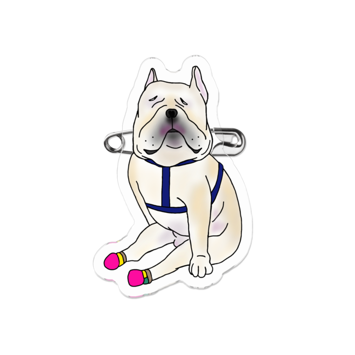 アクリルバッジ - 50 x 50 (mm)