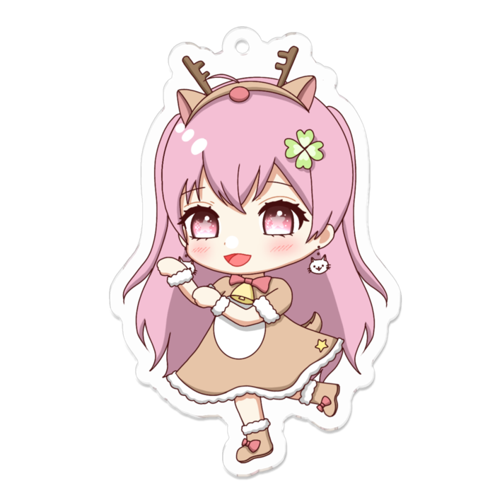 アクリルキーホルダー - 70 x 70 (mm)