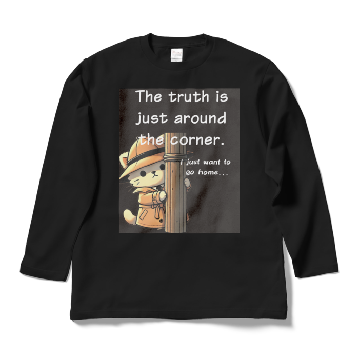 ロングスリーブTシャツ - L - ブラック