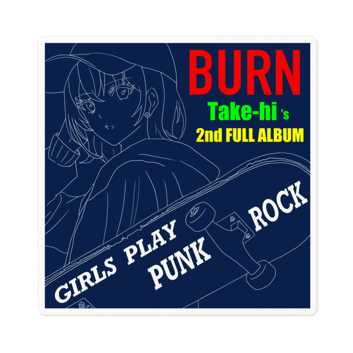 ステッカー - 100 x 100 (mm)