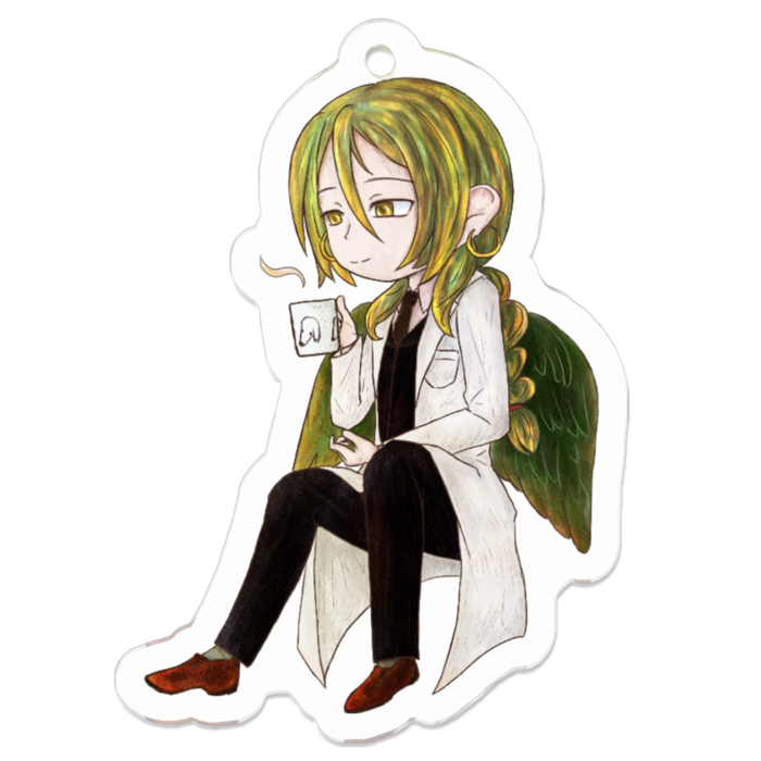 アクリルキーホルダー - 50 x 50 (mm)