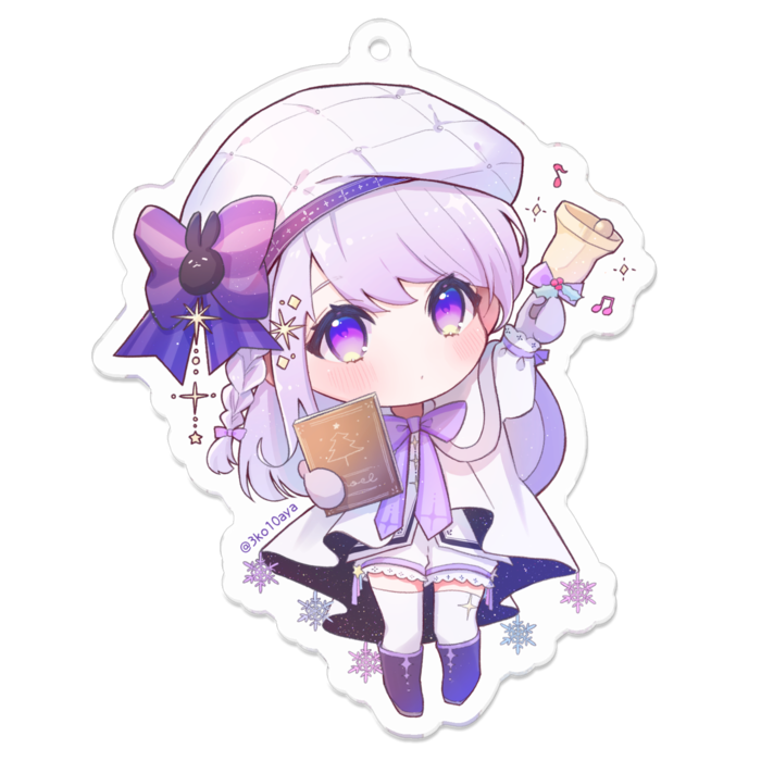 アクリルキーホルダー - 70 x 70 (mm)