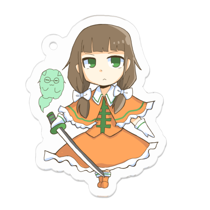 アクリルキーホルダー - 50 x 50 (mm)