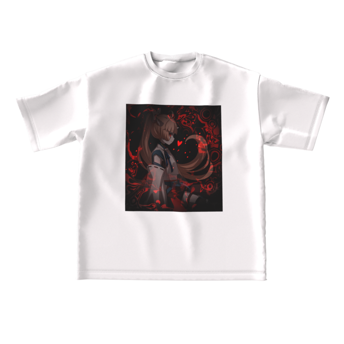 ビッグシルエットTシャツ - L - ホワイト