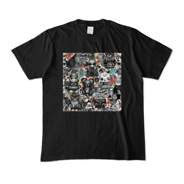 カラーTシャツ - M - ブラック (濃色)