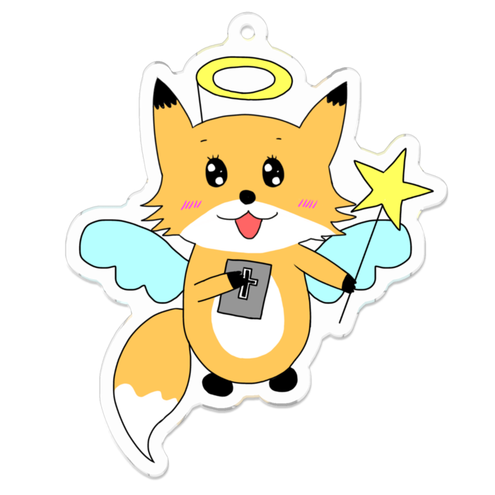 アクリルキーホルダー - 70 x 70 (mm)