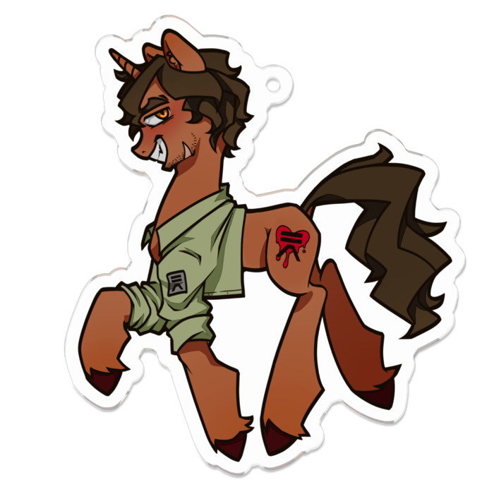 アクリルキーホルダー - 70 x 70 (mm)