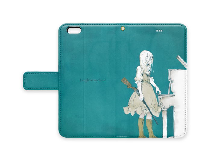 手帳型iPhoneケース - iPhone 6 Plus / 6s Plus - ストラップ穴 あり