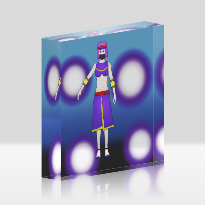 アクリルブロック - 100x100mm