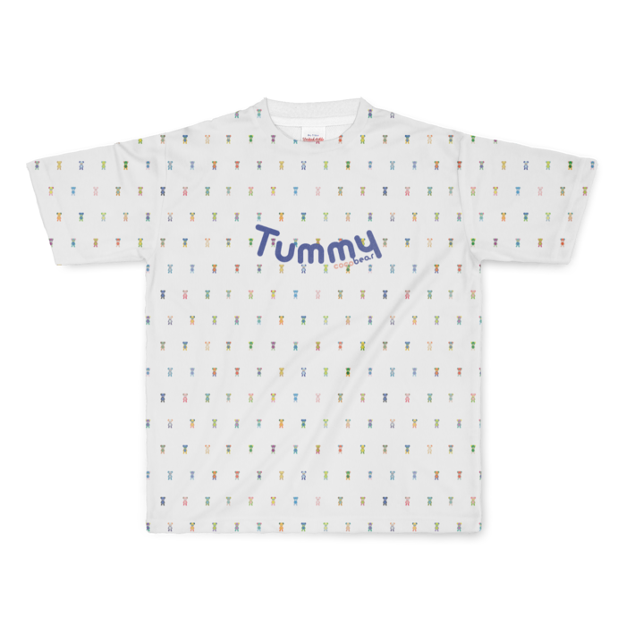 フルグラフィックTシャツ - L - 両面印刷(1)