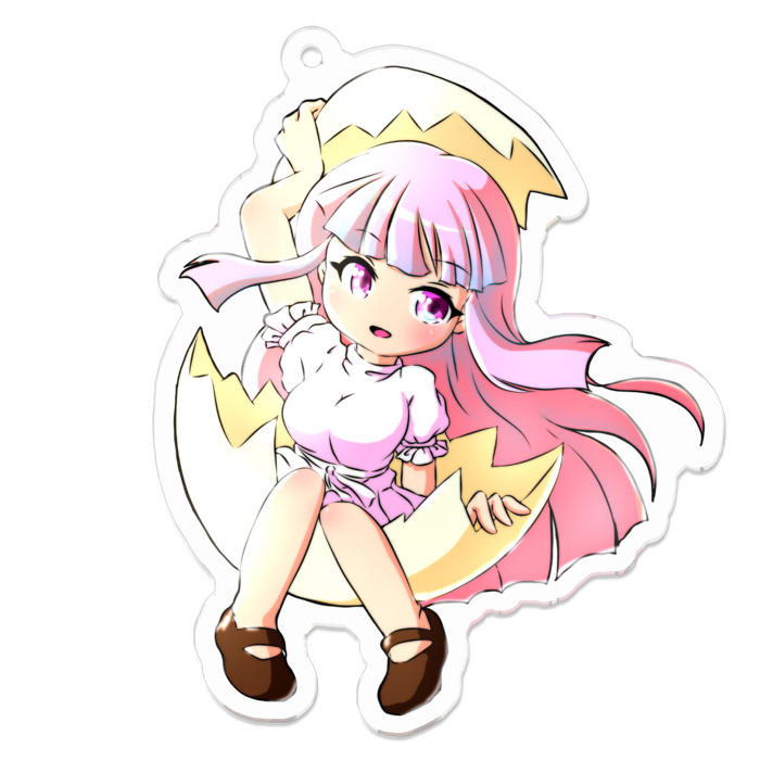 アクリルキーホルダー - 70 x 70 (mm)