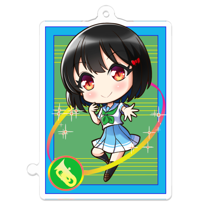 アクリルキーホルダー - 70 x 70 (mm)