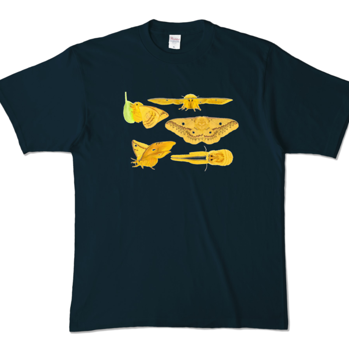 カラーTシャツ - XL - ネイビー (濃色)