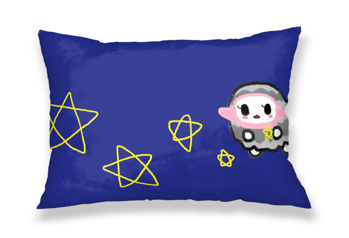 枕カバー - 43x63cm - 片面