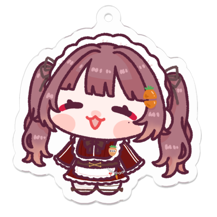 アクリルキーホルダー にこっver.
