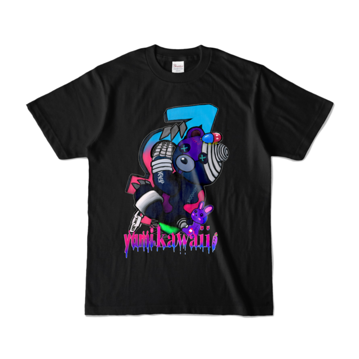 カラーTシャツ - S - ブラック (濃色)(1)