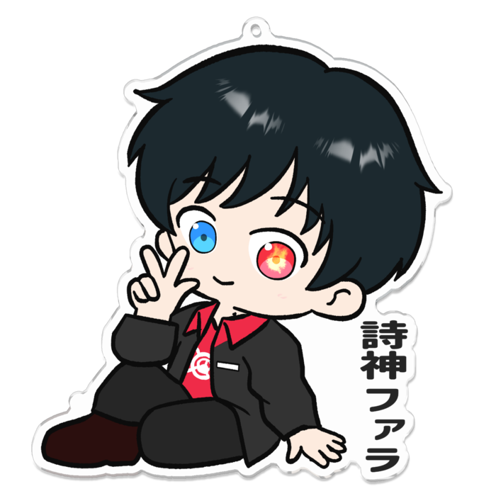 アクリルキーホルダー - 100 x 100 (mm)