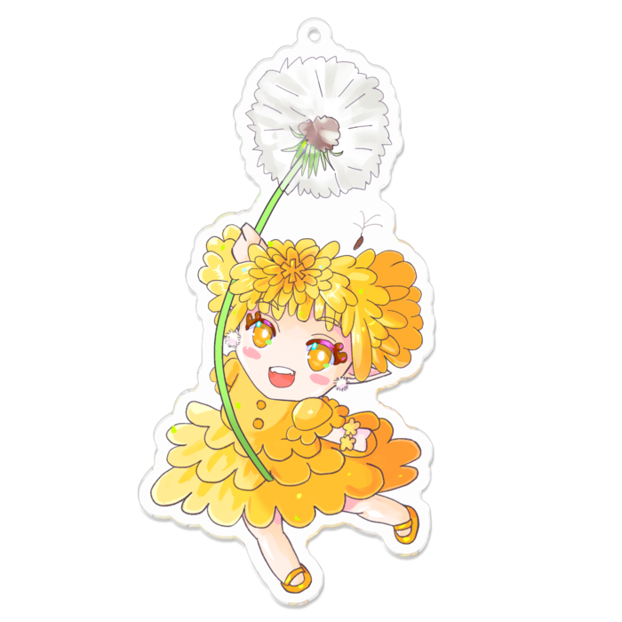 アクリルキーホルダー - 100 x 100 (mm)