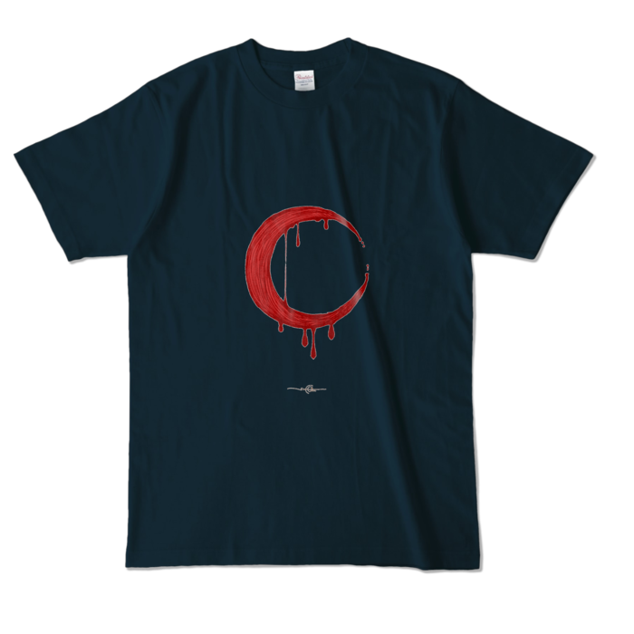 MOON★深夜  - L - ネイビー 