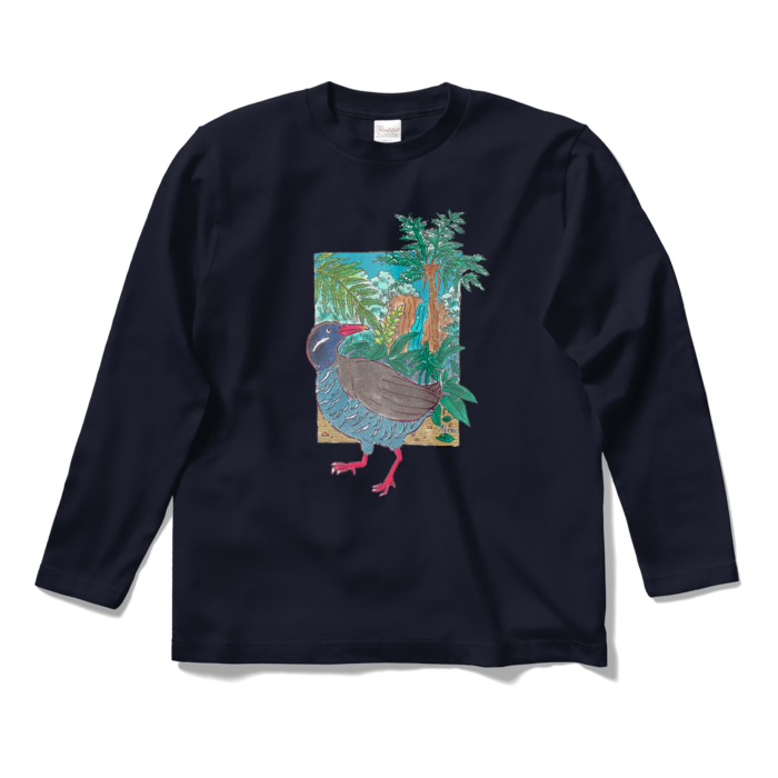 ロングスリーブTシャツ - S - ネイビー