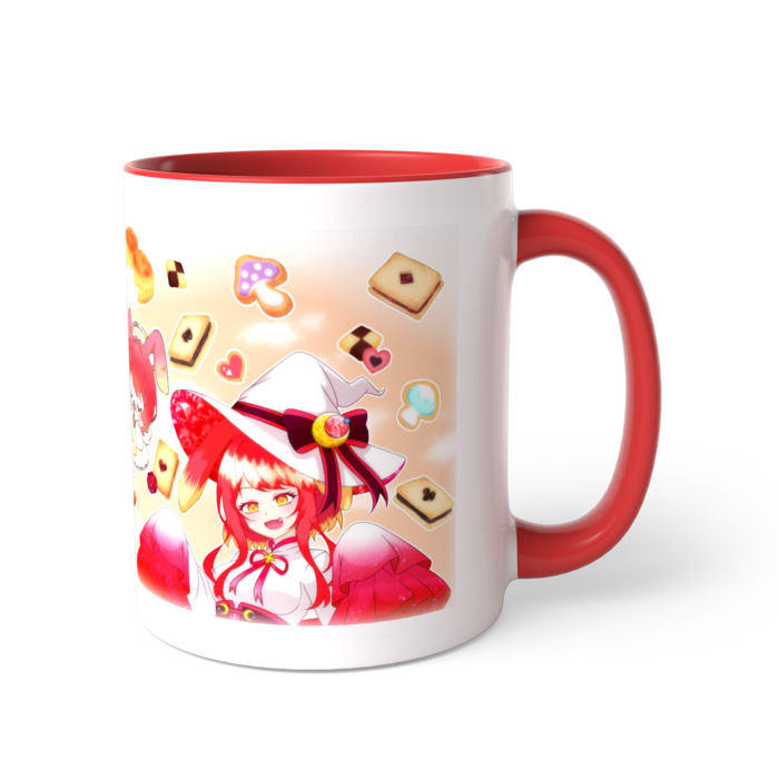 赤色・マグカップ