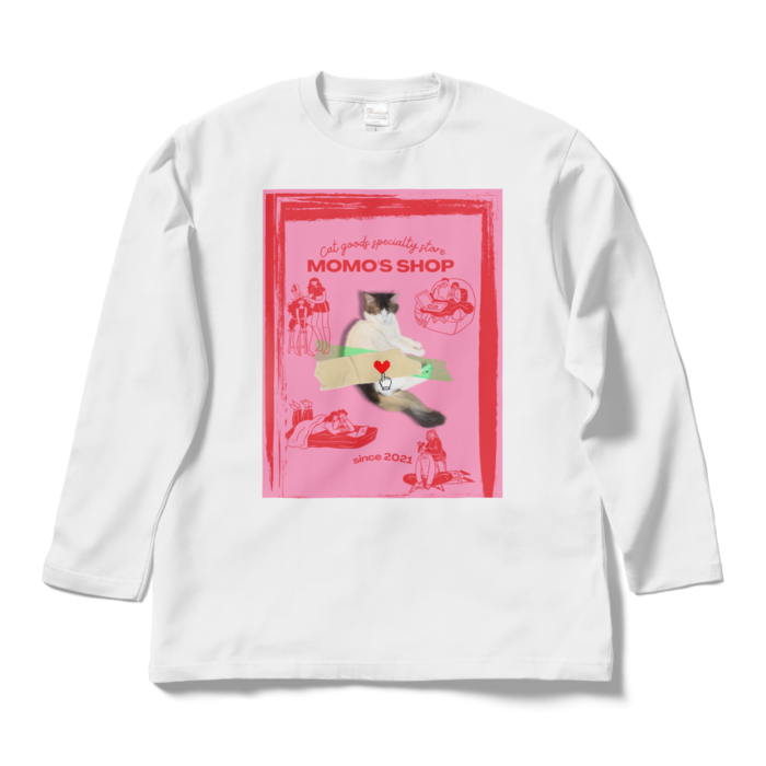 ロングスリーブTシャツ - L - ホワイト