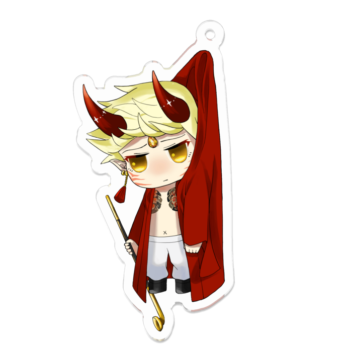 アクリルキーホルダー - 70 x 70 (mm)