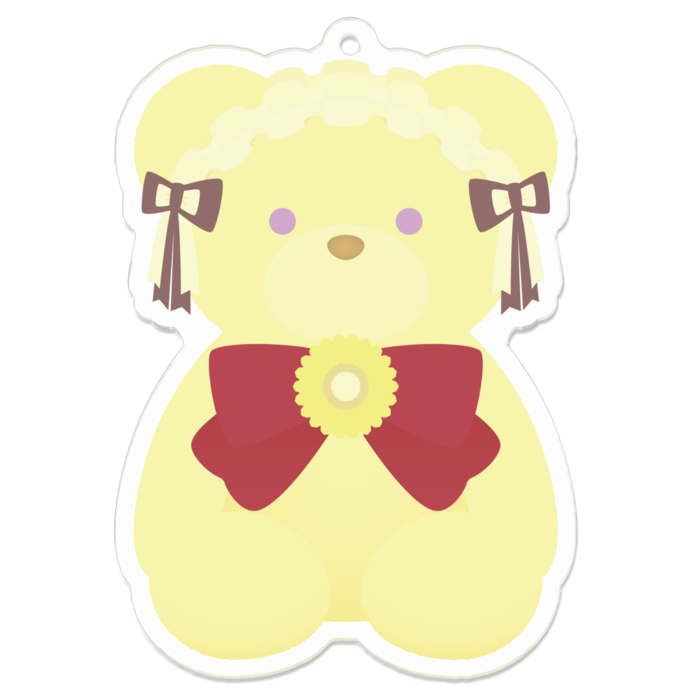 アクリルキーホルダー - 70 x 70 (mm)