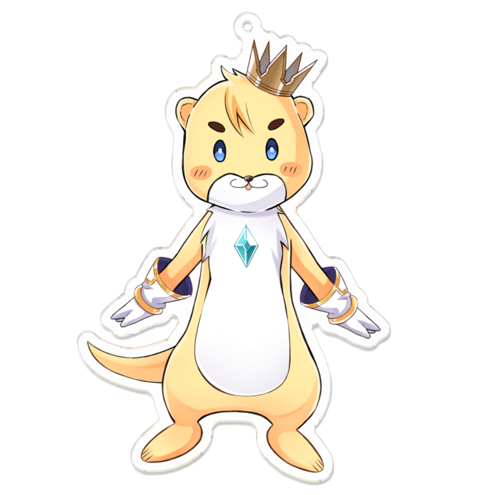 アクリルキーホルダー - 100 x 100 (mm)