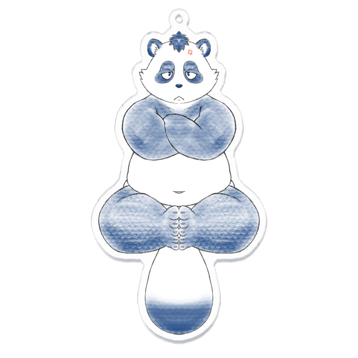 アクリルキーホルダー - 100 x 100 (mm)