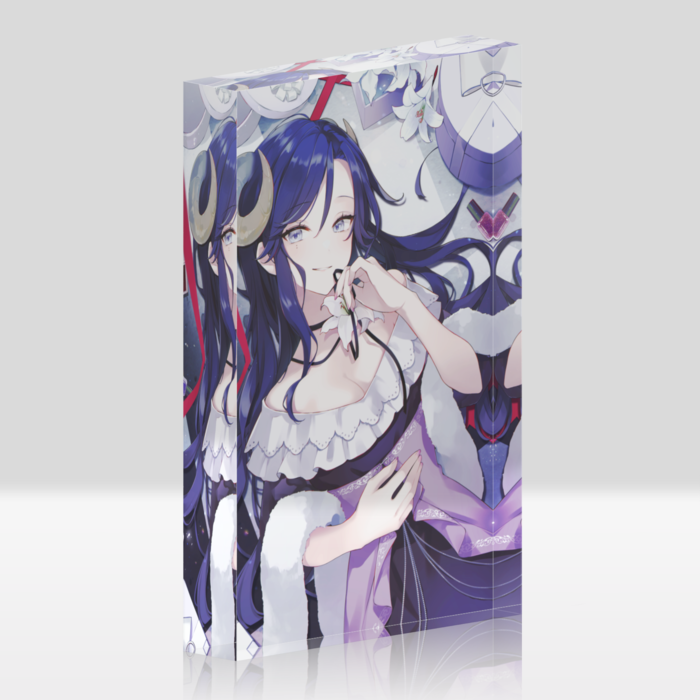 アクリルブロック - 100x148mm(背面クリア)