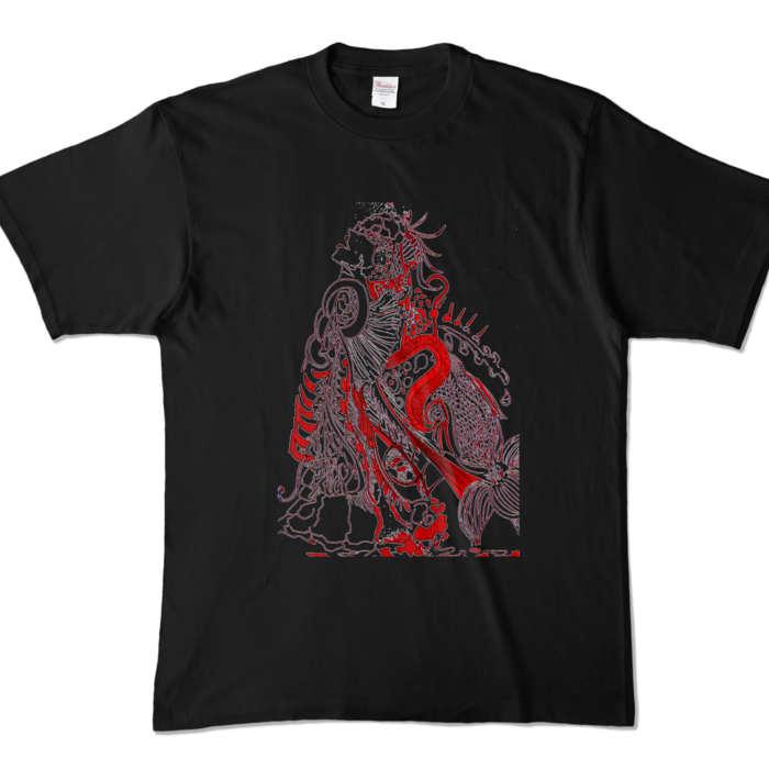 カラーTシャツ - XL - ブラック (濃色)