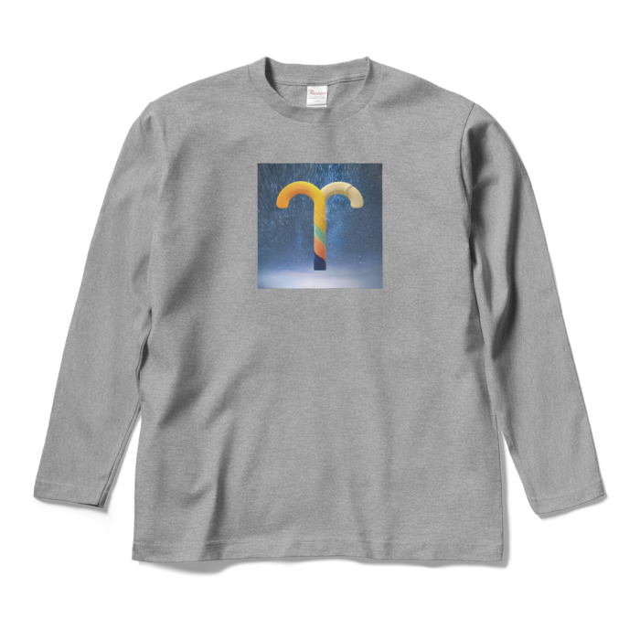 ロングスリーブTシャツ - M - 杢グレー