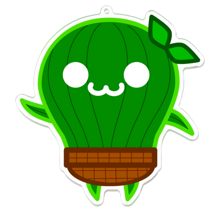 アクリルキーホルダー - 100 x 100 (mm)