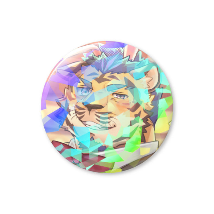 ホログラム缶バッジ - 56mm