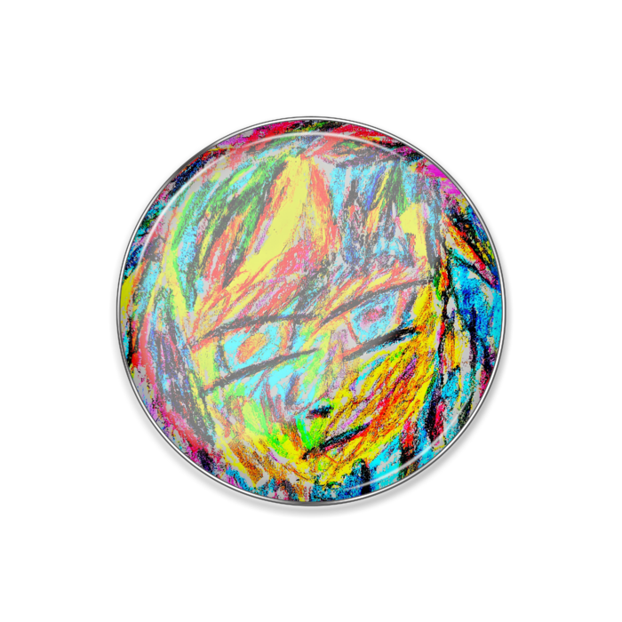 ピンバッジ - 丸形25mm