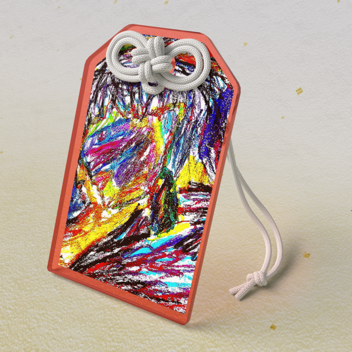 アクリルお守り - 50 × 80mm(1)